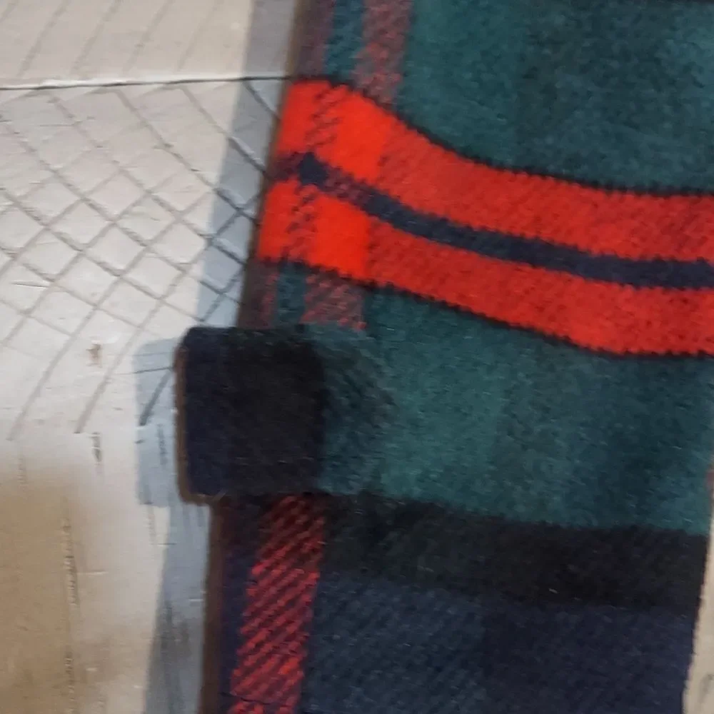 Sogni Kids Red Tartan Plaid Toggle Parka Sz 130/64
